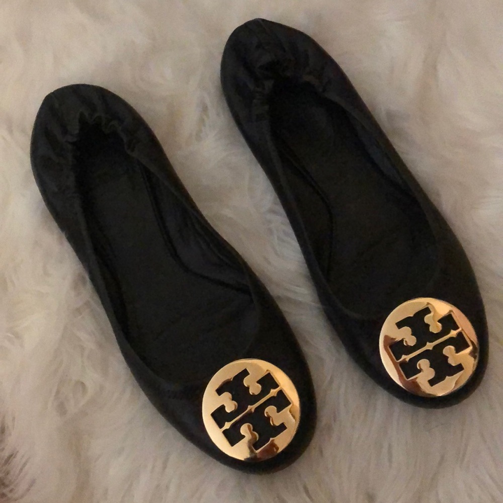 Tory Burch Minnie Travel Ballet Flats 🖤